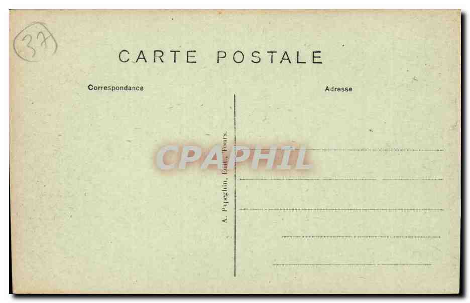 Usse -Le Chateau commence au XVI siecle - facade Nord Ouest - CPA  — Rückseite