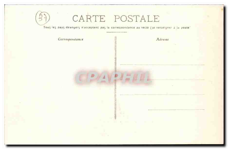 Rigny Usse - Le Chateau et les Terrasses - CPA  — Rückseite