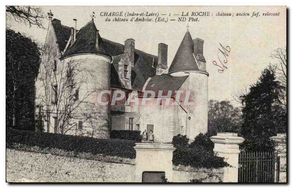 Charge - La Roche - le Chateau - Ancien Fief du Chateau d'Amboise - CPA 