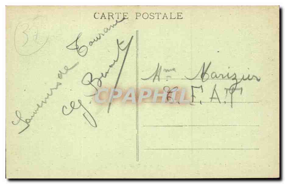 Blere - Entree du Ancien Manoir de Beauregard - Tourelle de XV siecle - CPA  — Rückseite
