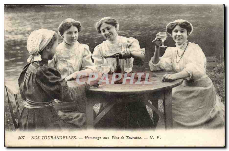 Nos Tourangelles — Hommage aux Vins de Touraine — N. P. — n° 307