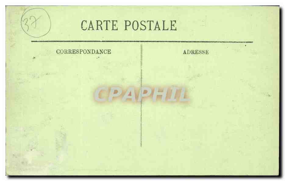 Tours - Jardins des Prebendes d'oe - Les Cygnes du Pont du haut - CPA  — Rückseite