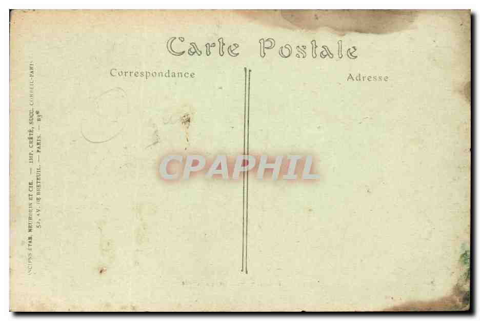 Tours - Vue Generale - CPA  — Rückseite