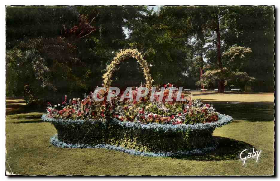 Tours - Le jardin Botanique - Le Panier Fleuri - CPA 