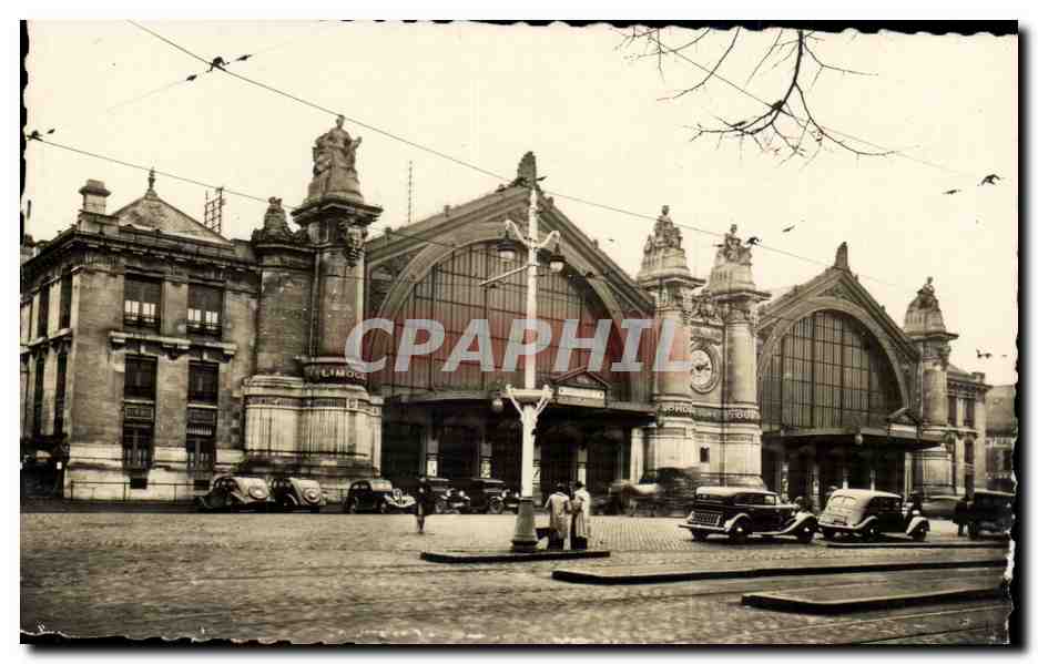 Tours - La Gare - CPA 