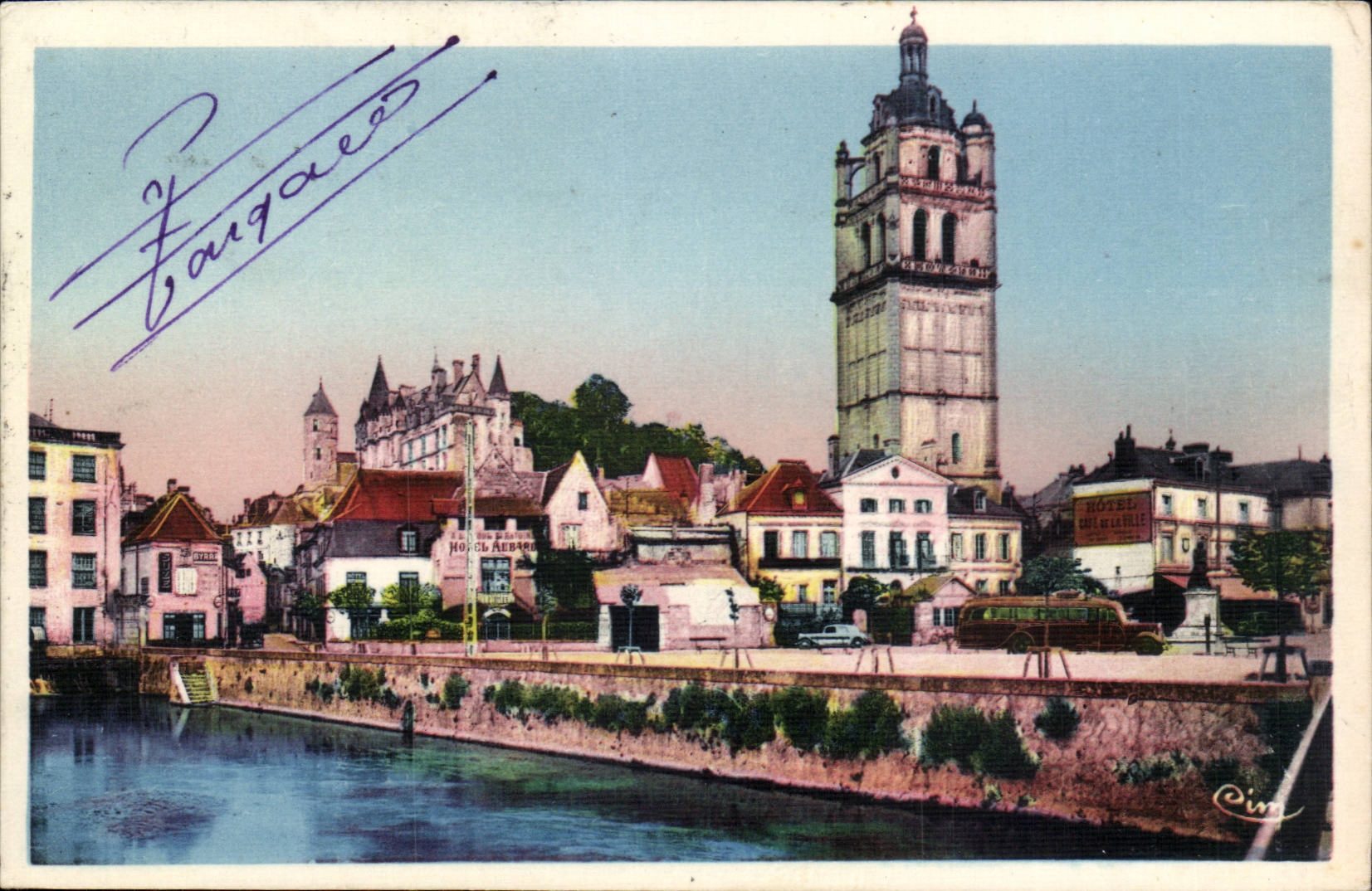 Tours CPA La tour Saint Antoine et le chateau