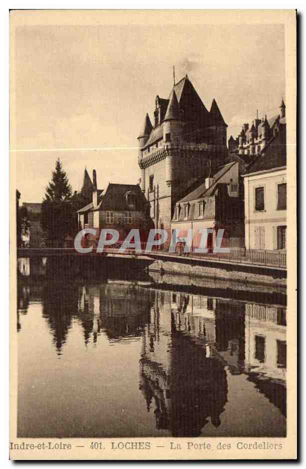 Loches CPA La porte des cordeliers