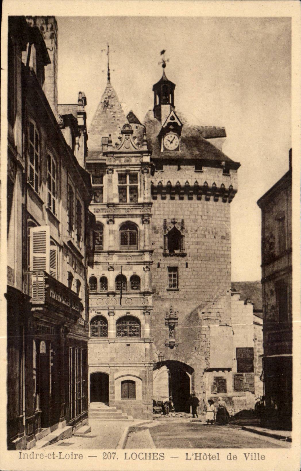 Loches CPA L'hotel de ville