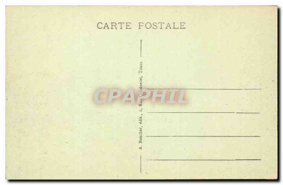 Tours CPA la cathedrale — Rückseite