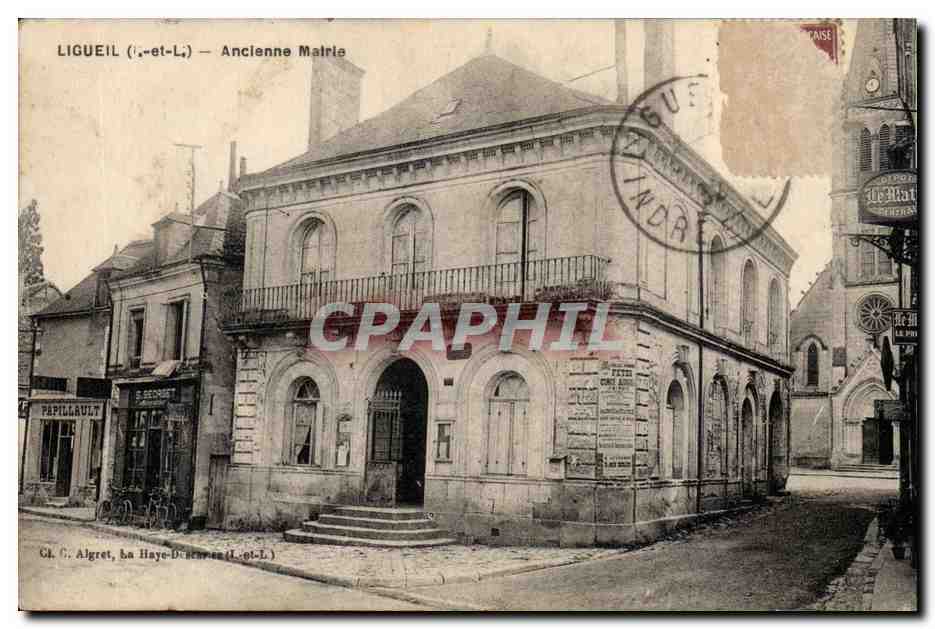 Ligueil CPA Ancienne mairie