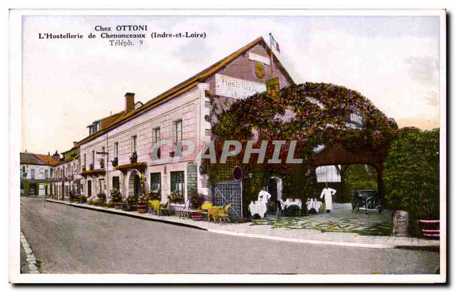 CPA Chez Ottoni L'hostellerie de Chenonceaux (restaurant)