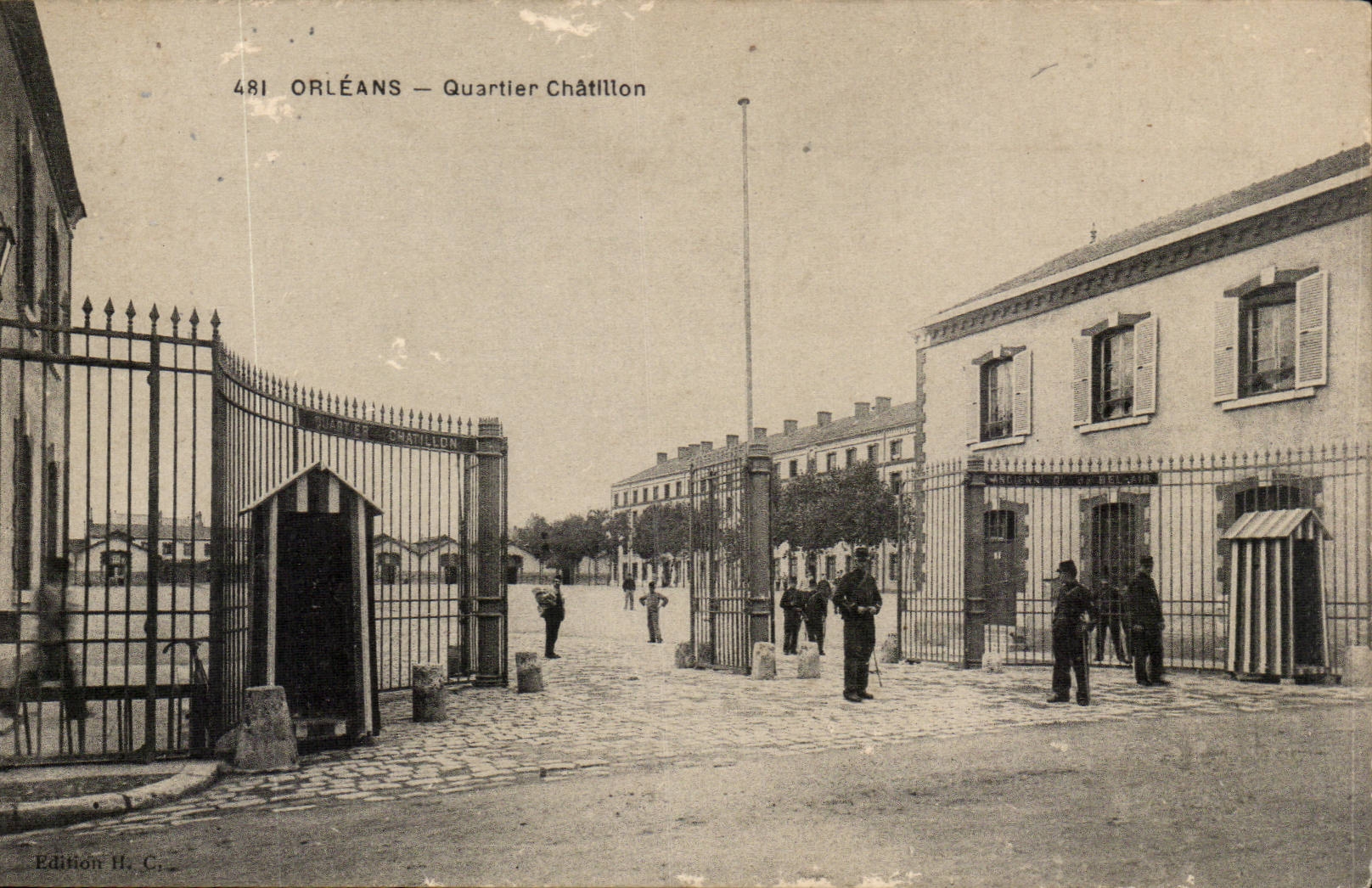 Orleans CPA Quartier Chatillon
