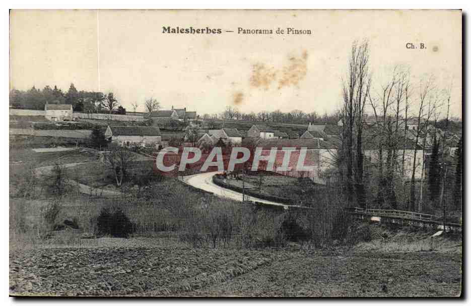 Malesherbes CPA Panorama de Pinson
