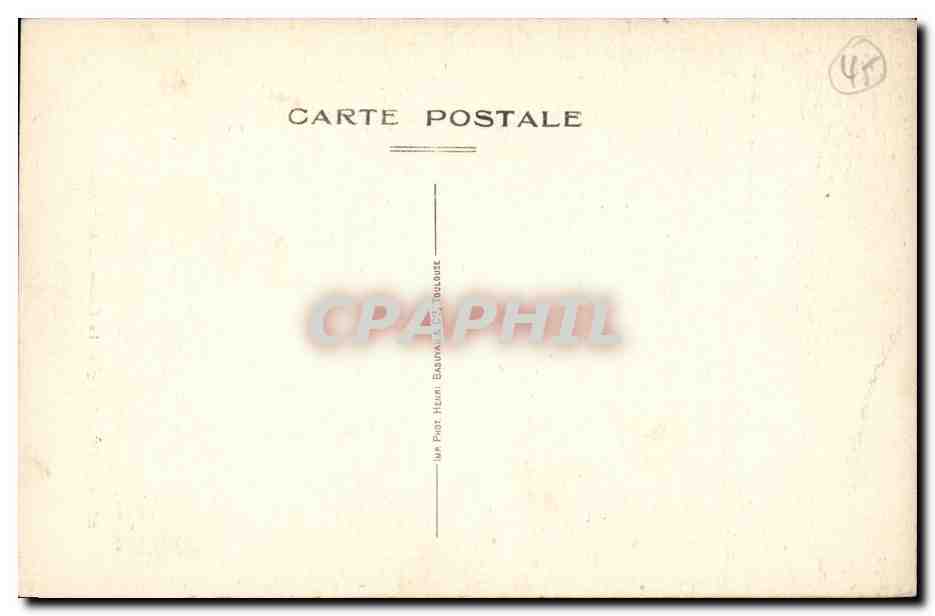 Saint Benoit sur Loire CPA La colonnade du sanctuaire — Rückseite