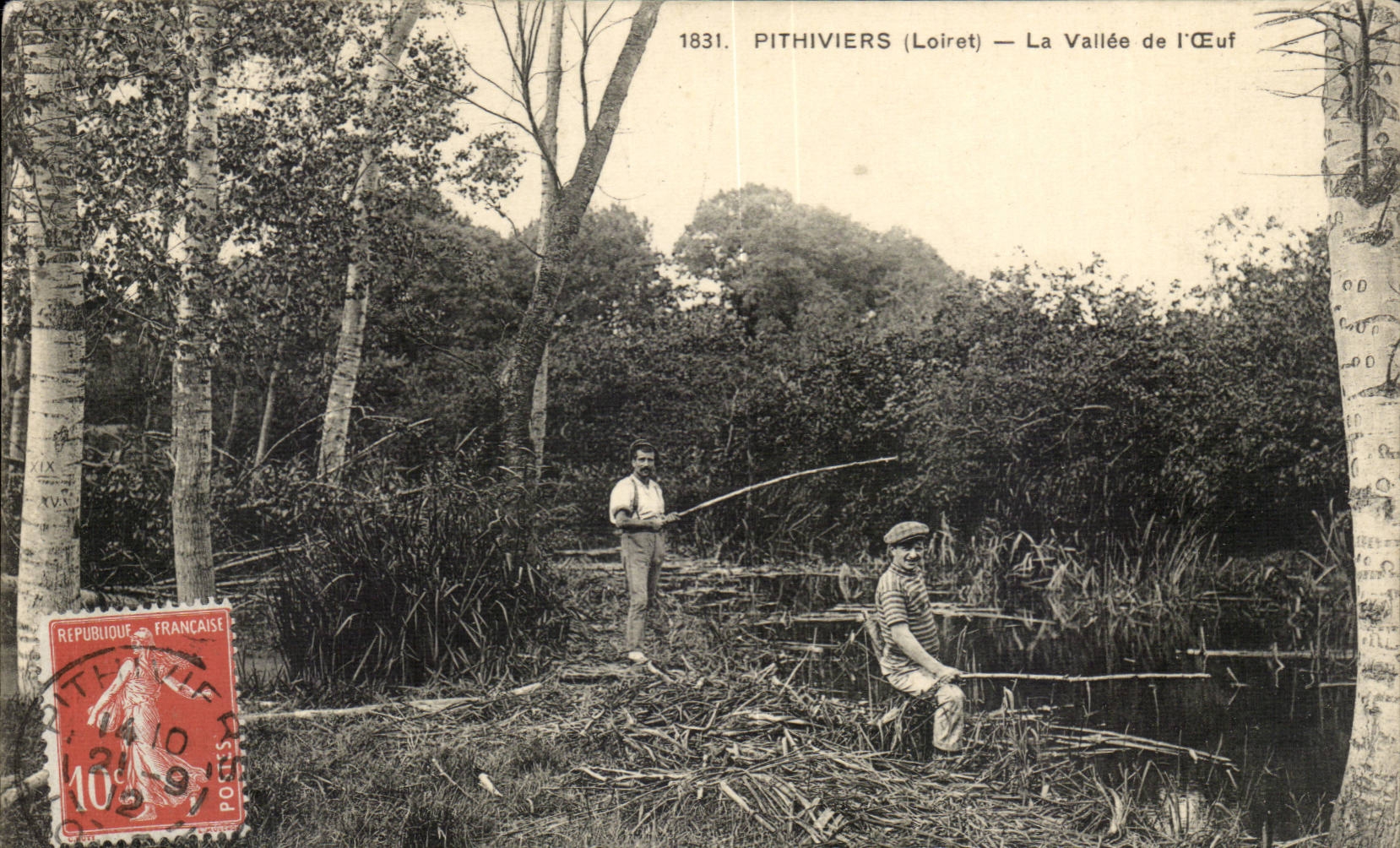 Pithiviers CPA la vallee de l'oeuf (pecheurs)