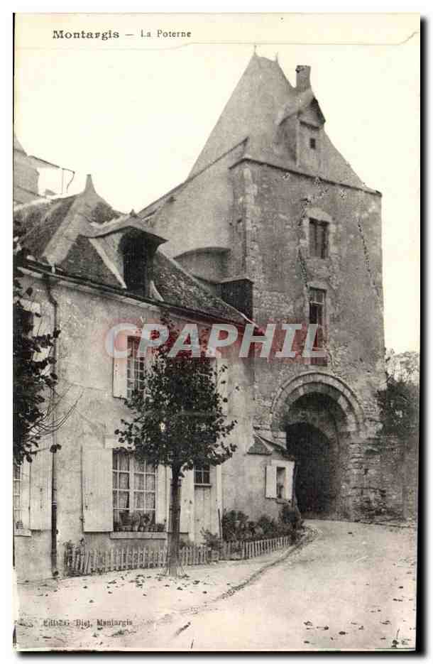 Montargis CPA La poterne