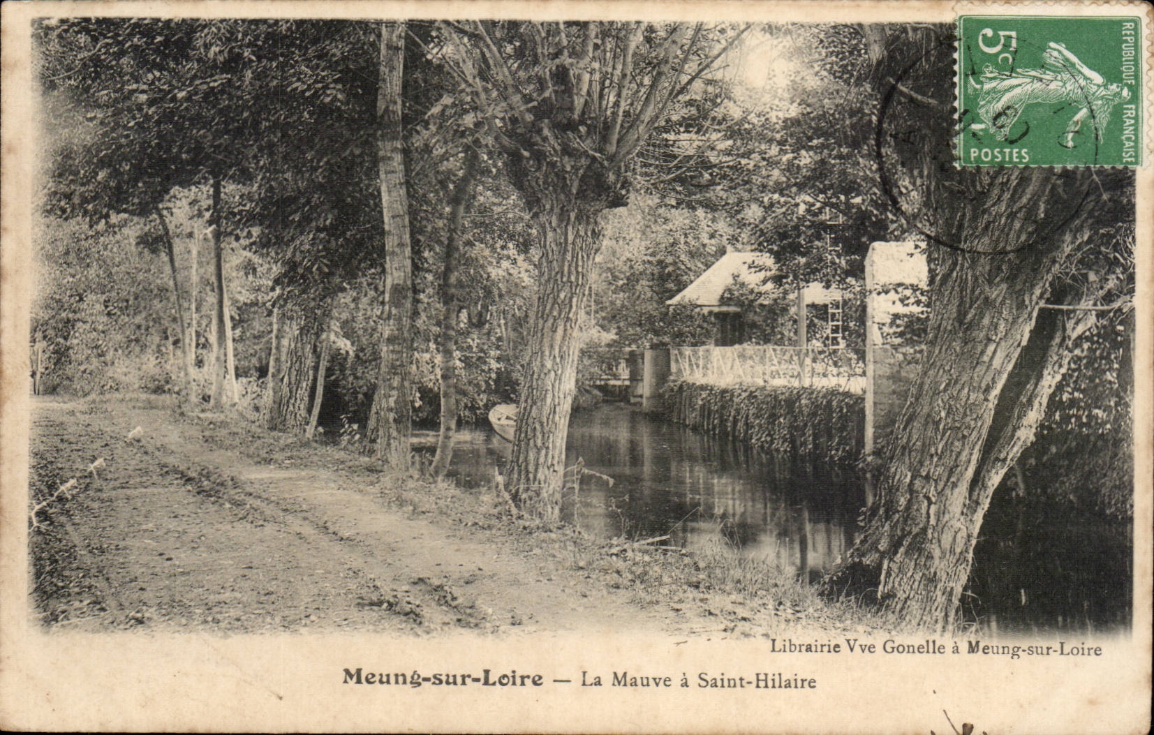 Meung-sur-Loire — La Mauve à Saint-Hilaire — Librairie Vve Gonelle à Meung-sur-Loire
