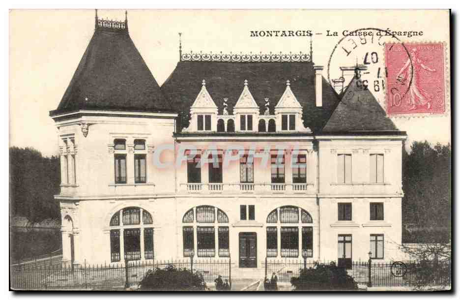 Montargis CPA La caisse d'Epargne