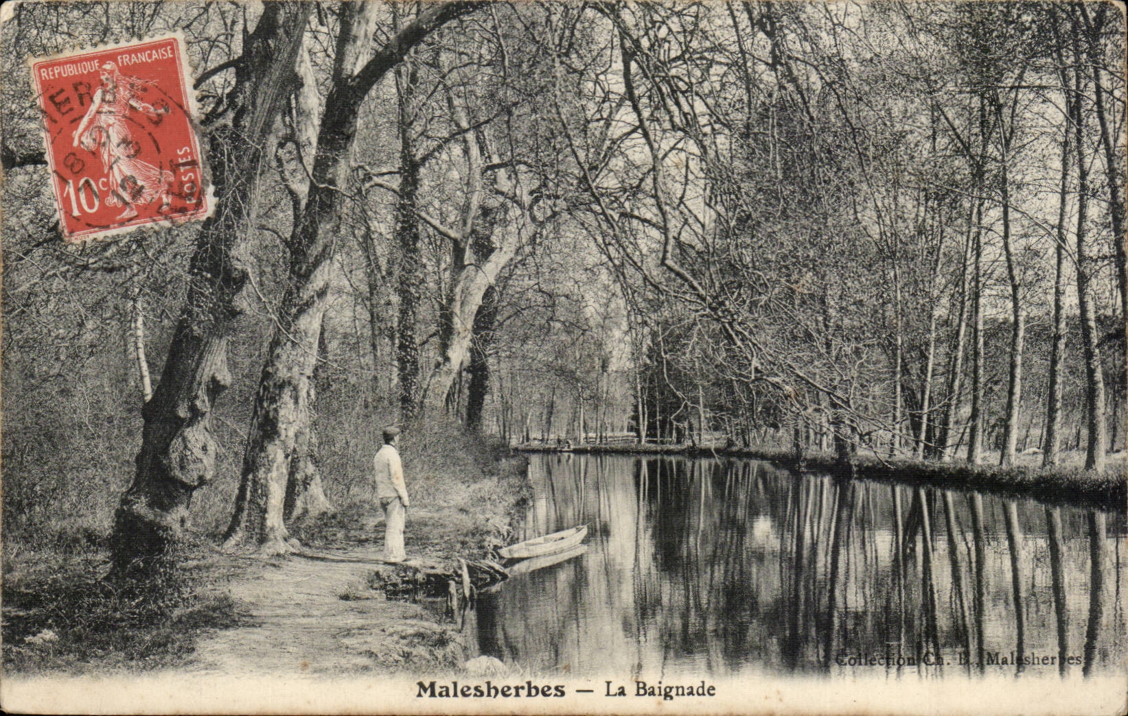 Maleserbes CPA La baignade