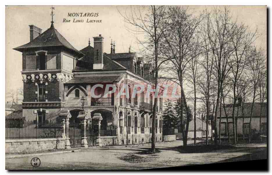 CPA Montargis Rue Louis Lacroix