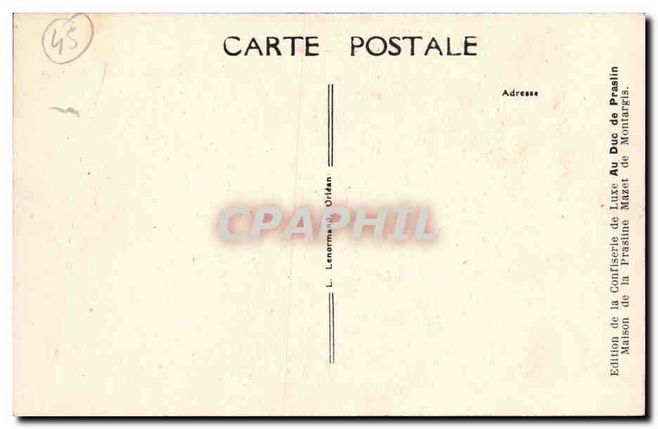 CPA Montargis Entree du velodrome (velo cycle) — Rückseite