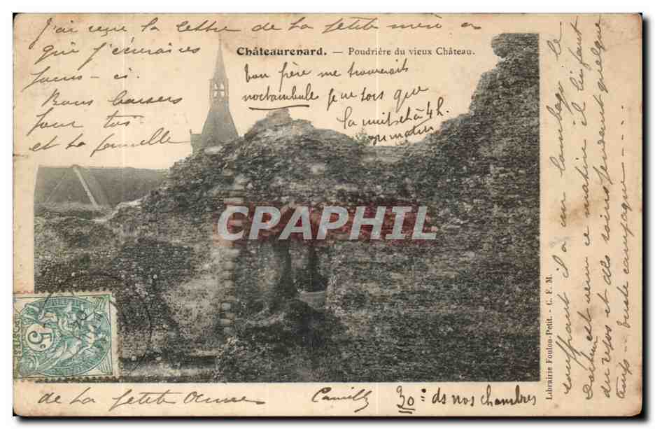 Chateaurenard cPA Poudriere du vieux chateau