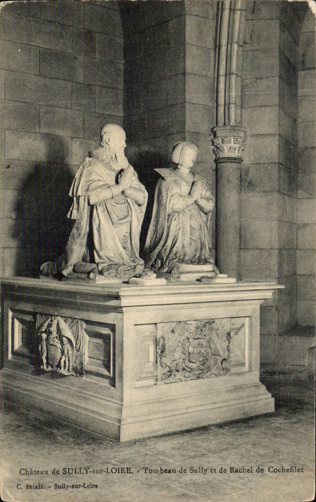 Tombeau de Sully et de Rachel de Cochefilet — Château de Sully-sur-Loire — C. Briais