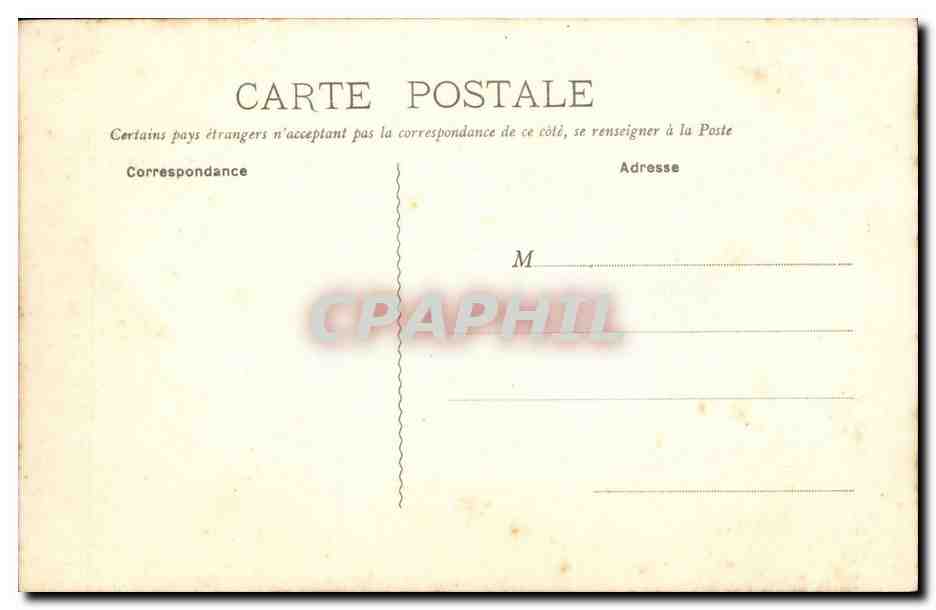 Orleans CPA La cathedrale — Verso