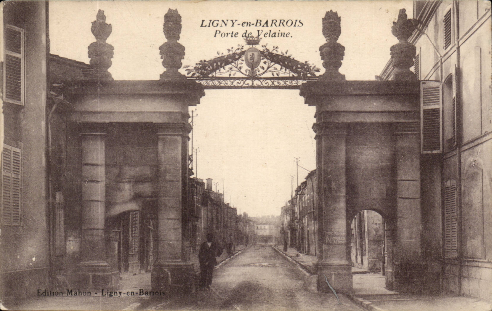 Ligny en barrois - Porte de Velaine - CPA 