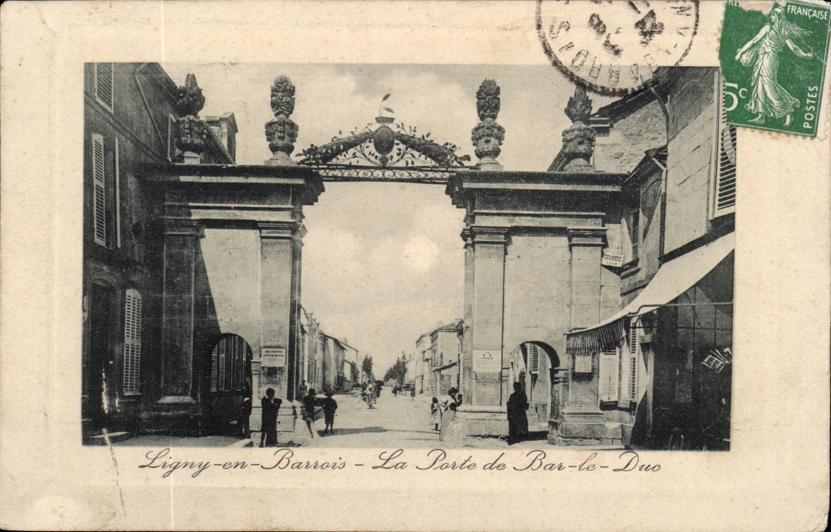 Ligny en Barrois - La Porte de Bar le Duc - CPA 