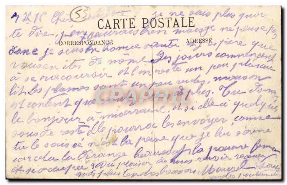 Laheyecourt — Hôtel de Ville après le bombardement — A. Humberl Photo, éd. St-Dirier — Reverso