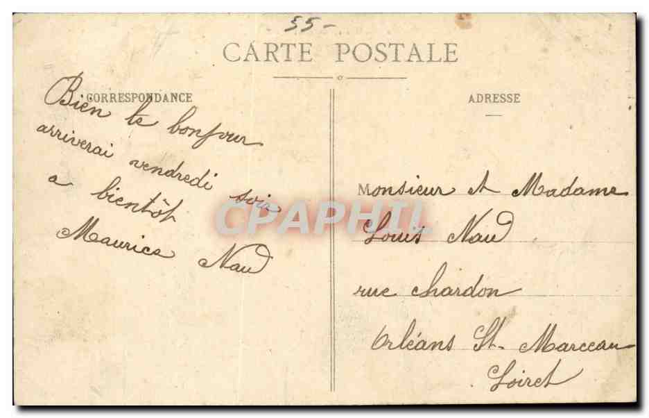 Lerouville - Vue Generale donnant sur Sampigny et Saint Mihiel CPA  — Back