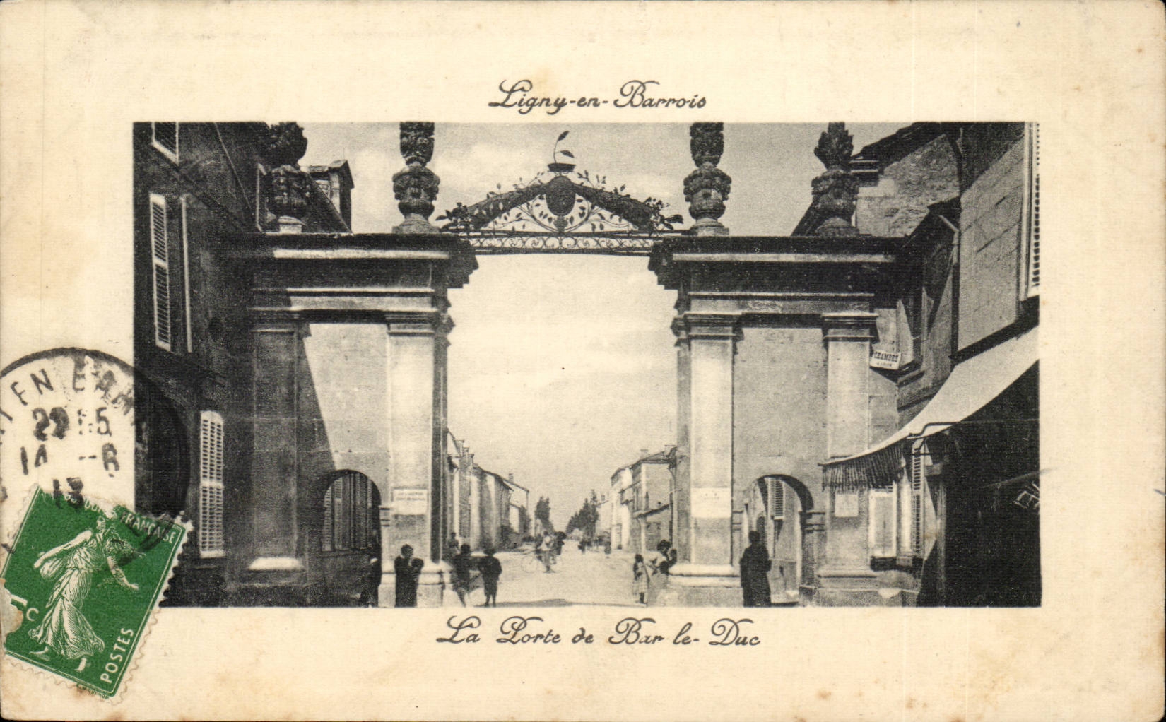 Ligny en Barrois - La Porte de Bar le Duc CPA 