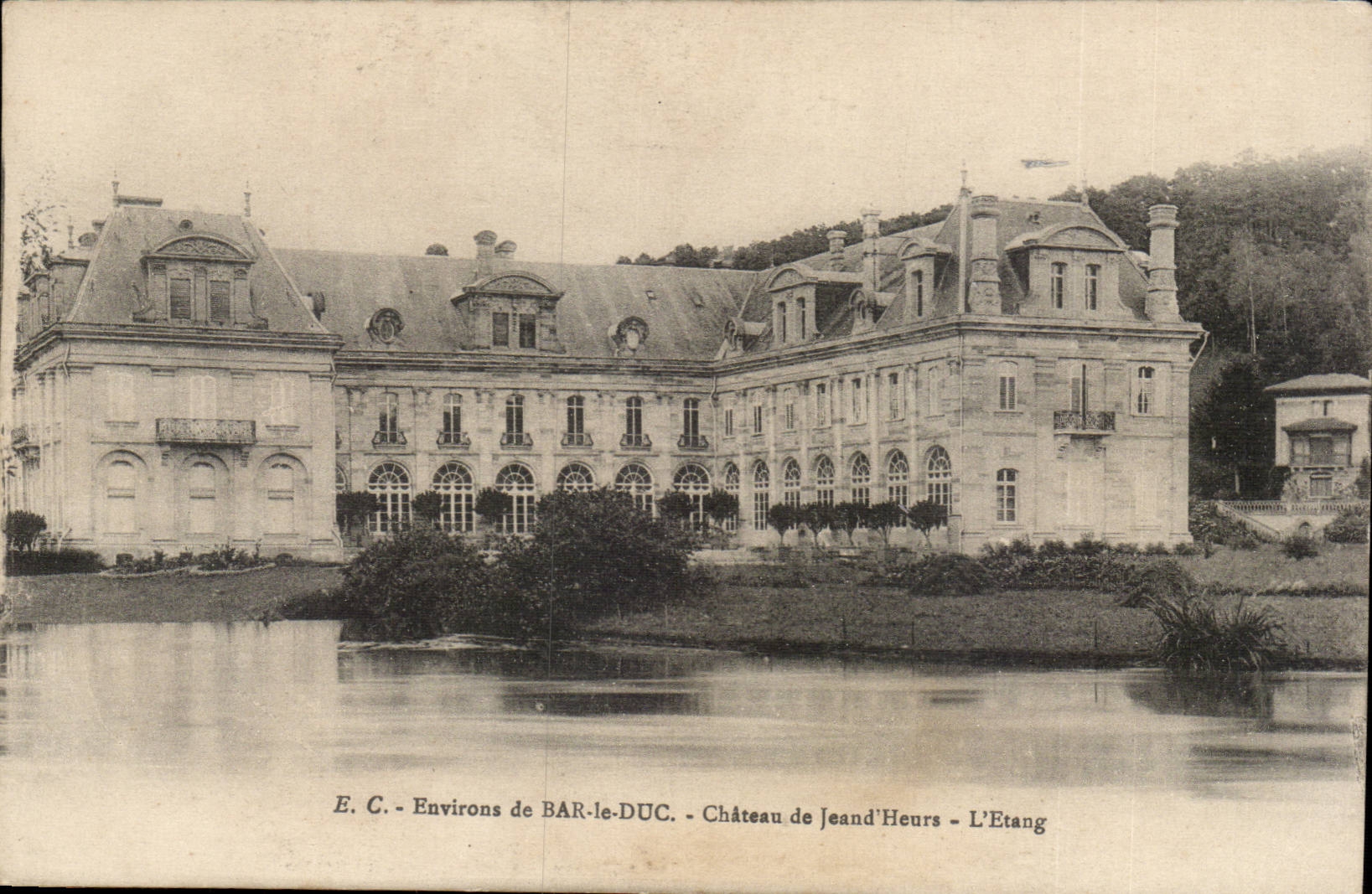 Environs de Bar le Duc - Chateau de Jean d'Heurs - L'etang CPA 