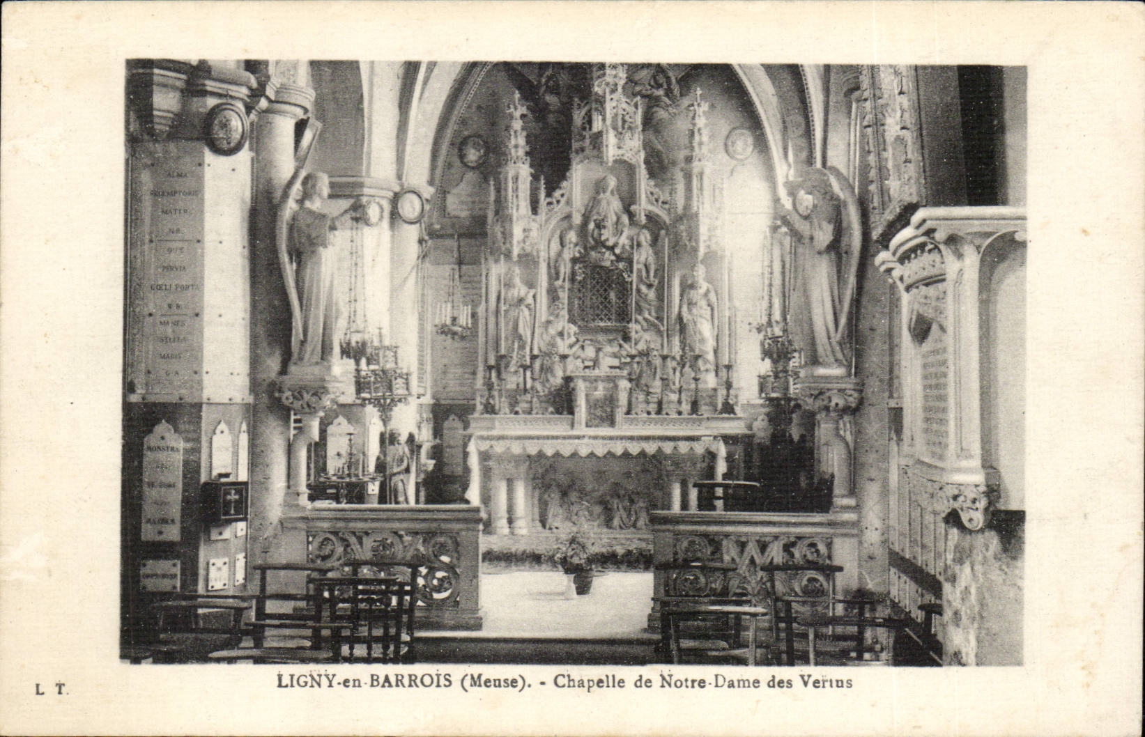 Ligny en Barrois - Chapelle de Notre dame des Vertus CPA 