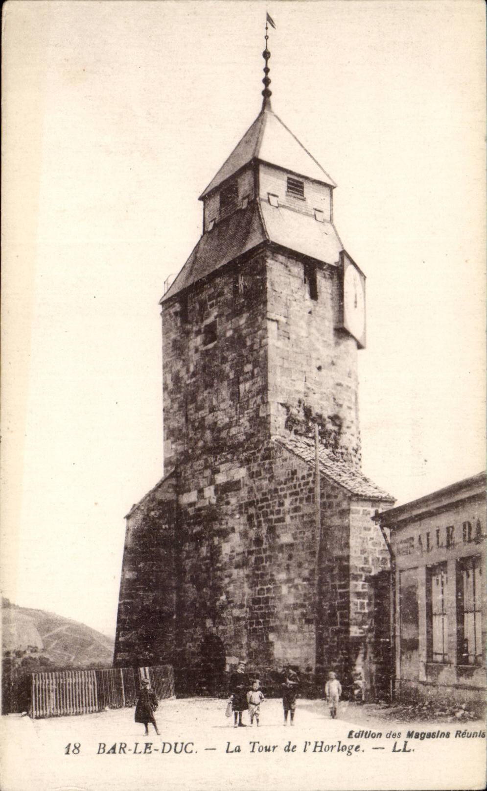 Bar le Duc - La Tour de l'Horloge - CPA 