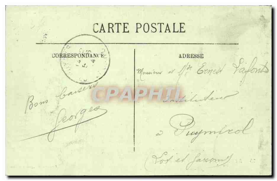 Bar le Duc - Vieille Fontaine - CPA  — Rückseite