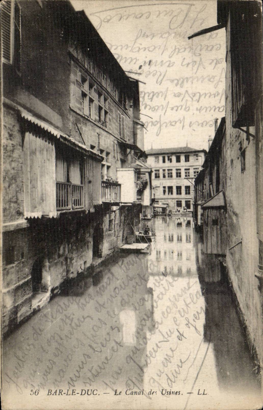 Bar-le-Duc — Le Canal des Usines — LL, n°56