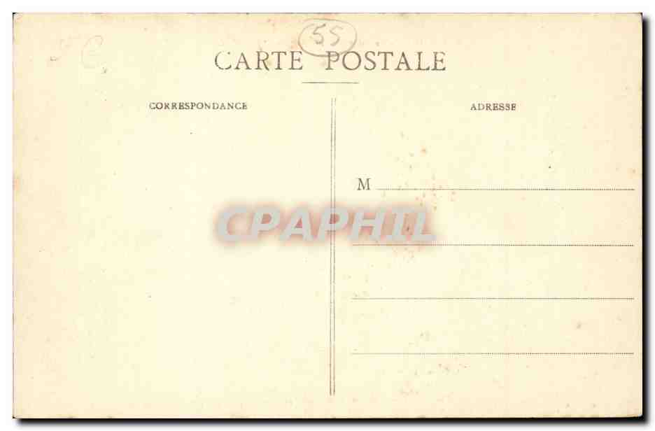 Bar le Duc CPA Le pont Notre Dame en 1841 — Rückseite