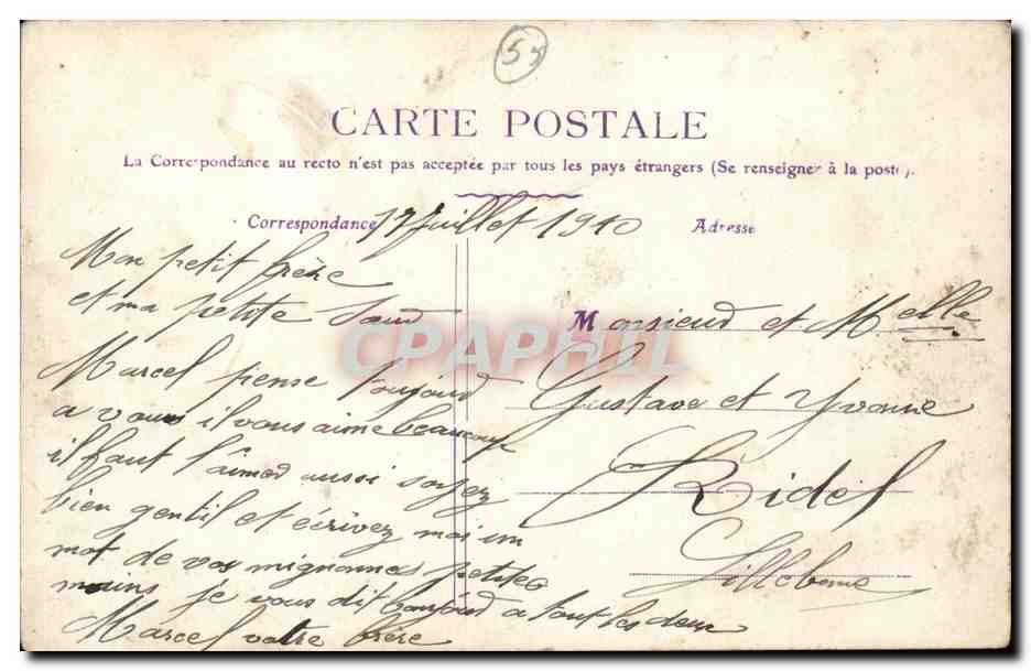 Verdun — Remise des Décorations sur la Place de la Roche, le 16 Janvier — Reverso
