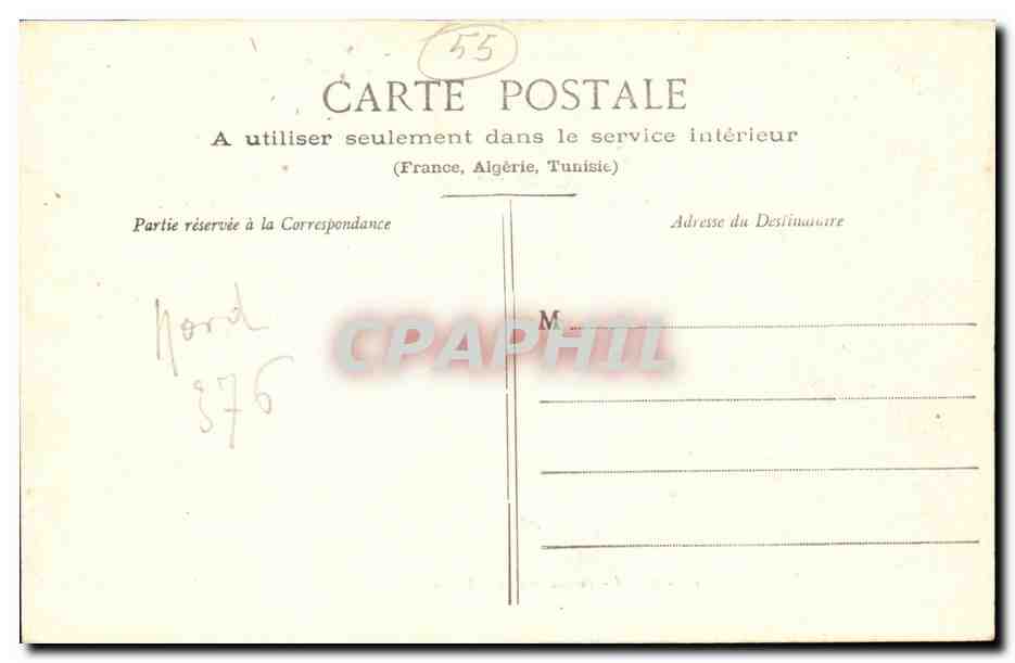 Verdun - Le Pont Neuf - Promenade de la Digue - CPA  — Rückseite