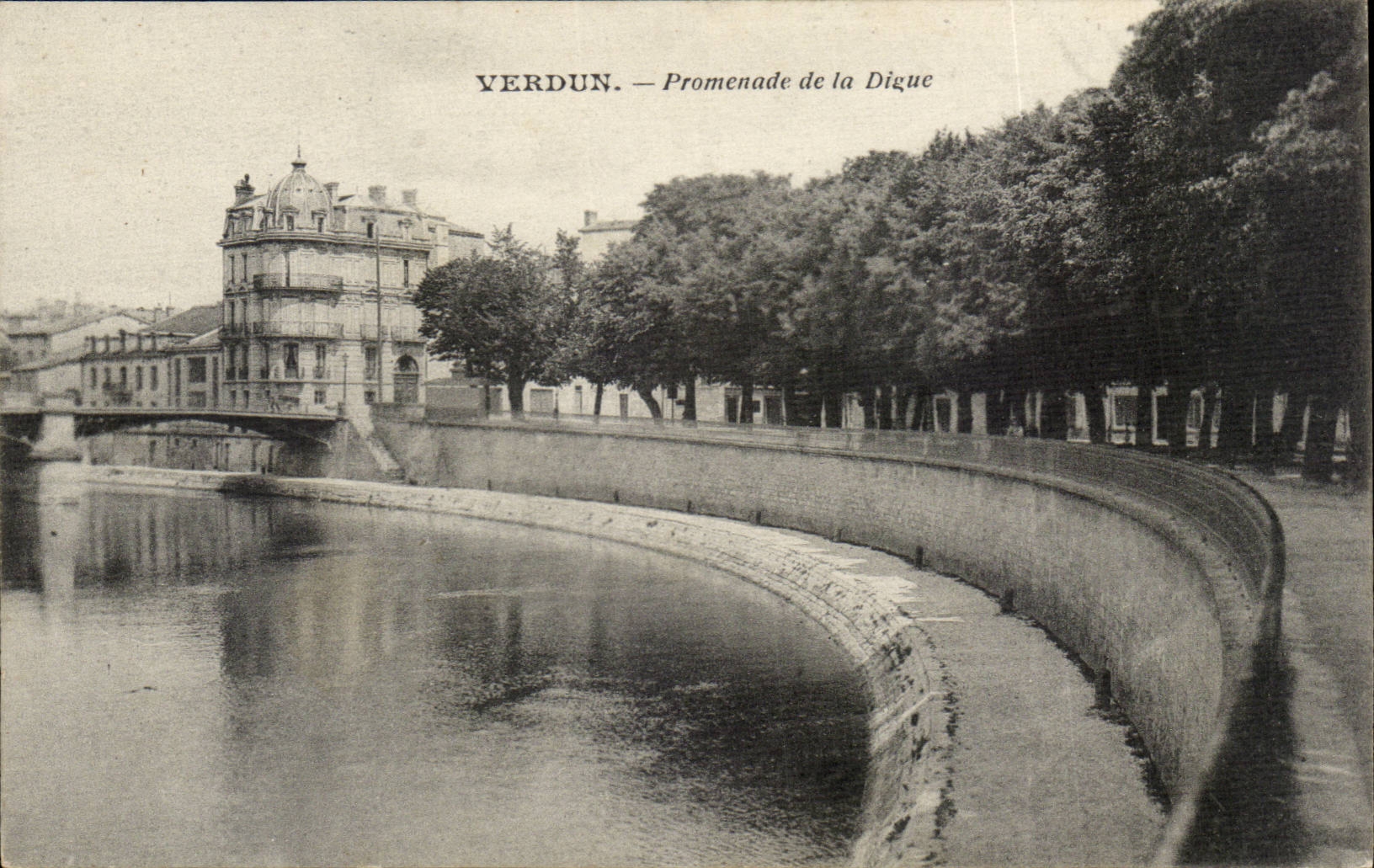 Verdun - Promenade de la Digue - CPA 