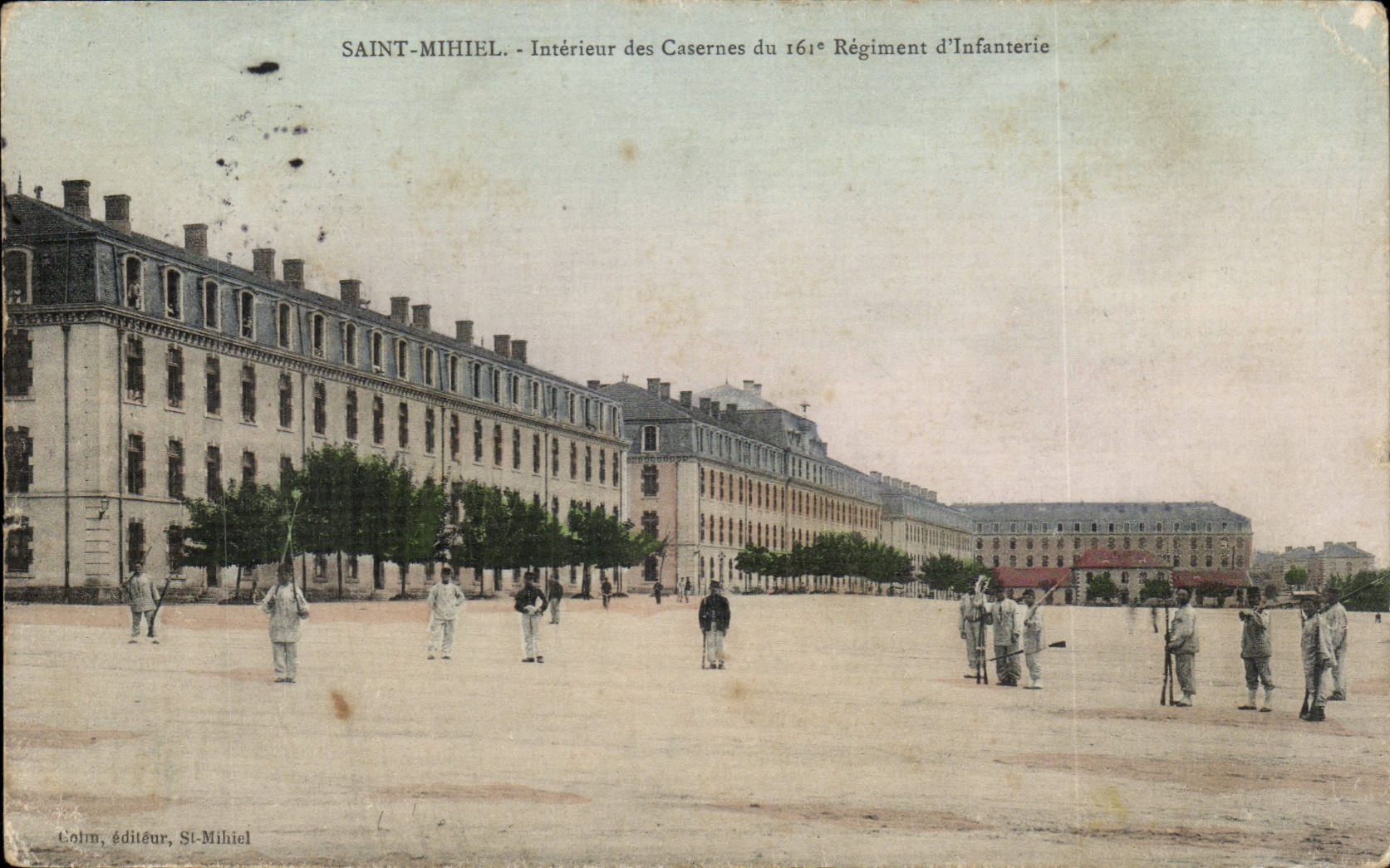 Saint-Mihiel — Innenansicht der Kasernen des 161. Infanterieregiments — Colm, Verlag, St-Mihiel