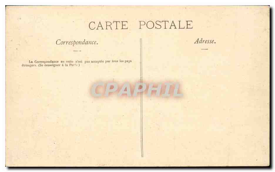 Saint Mihiel - Gendarmerie et Palais de Justice - CPA  — Rückseite