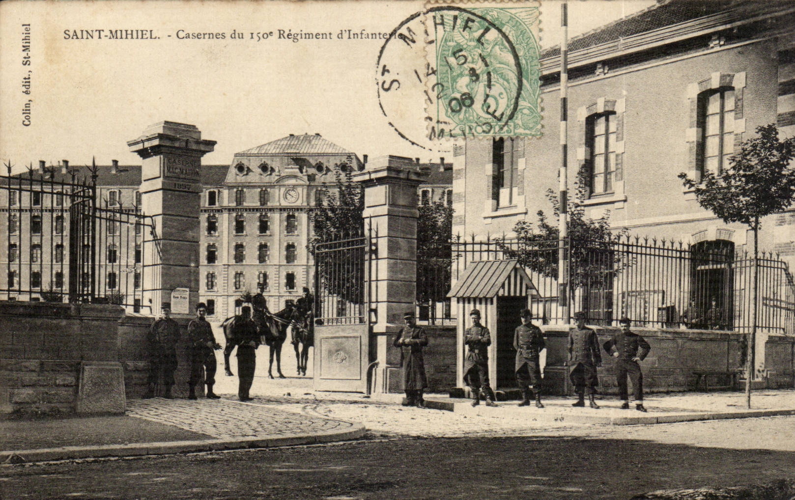 Saint Mihiel - Casernes du 150 Regiment d'Infanterie - CPA 