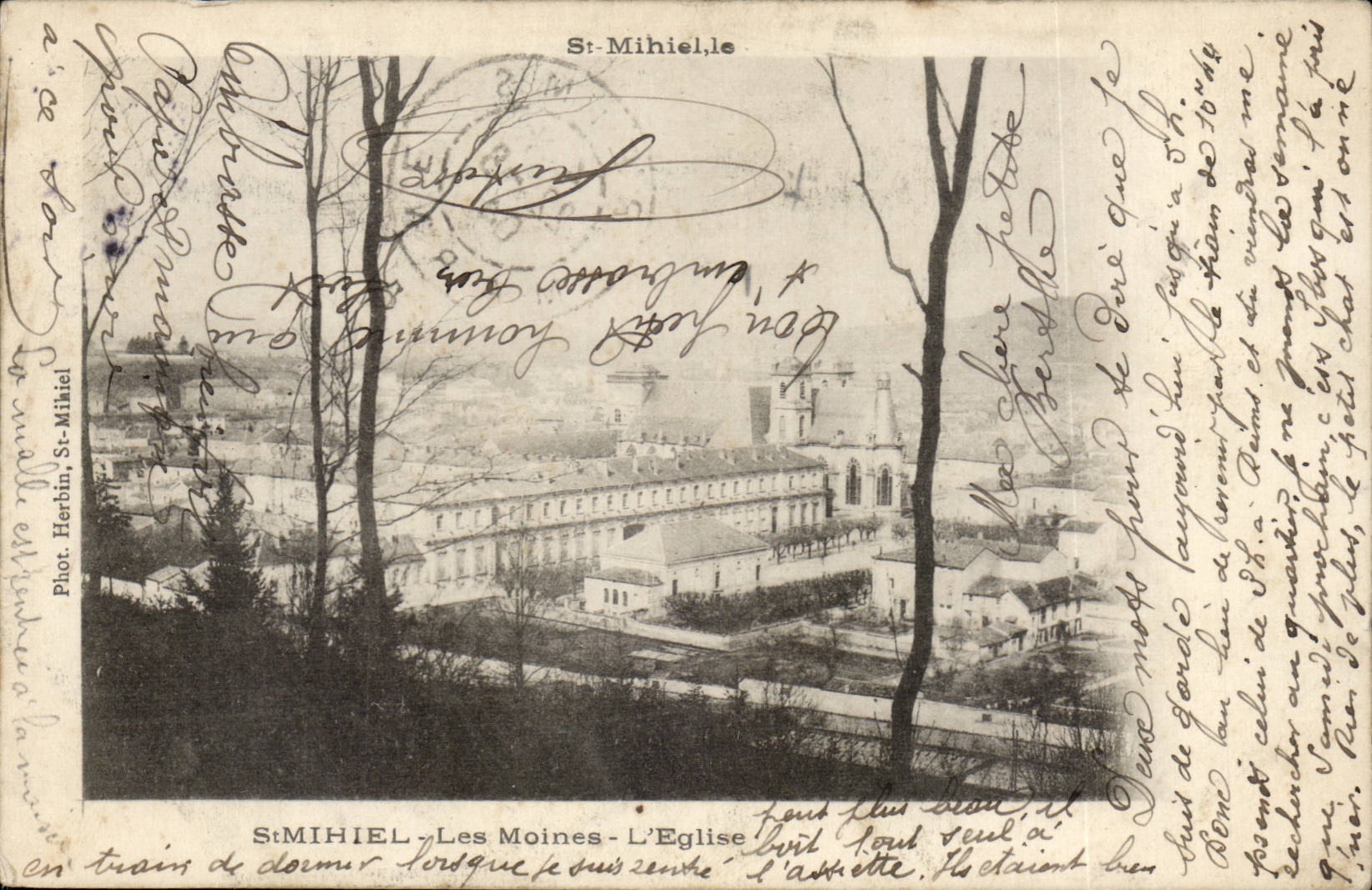 Saint Mihiel - Les Moines - L'Eglise - CPA 