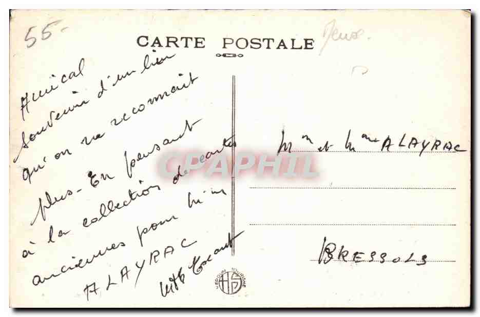 Verdun — Les vieux remparts de la rue Mazel — éditeur non identifié — Verso