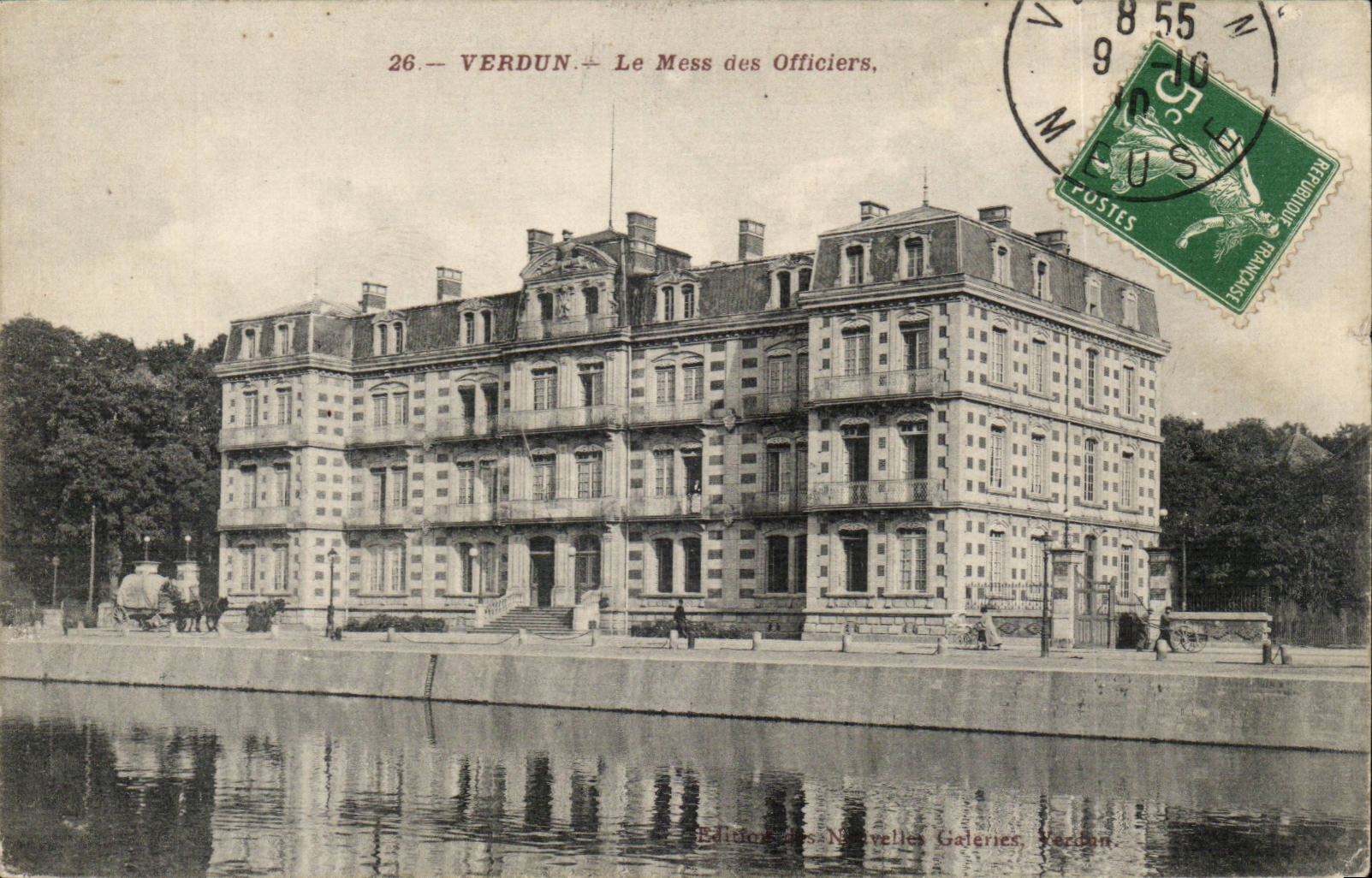 Verdun — Le Mess des Officiers — Edition des Nouvelles Galeries, Verdun