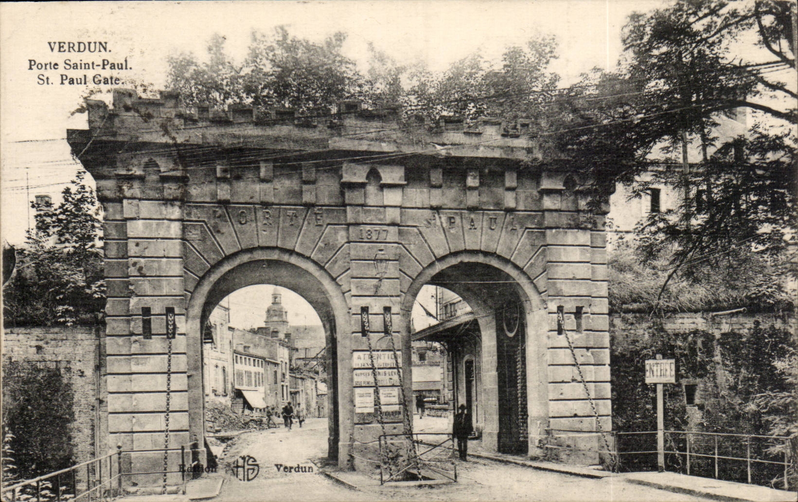 Verdun - La Porte Saint Paul - CPA 