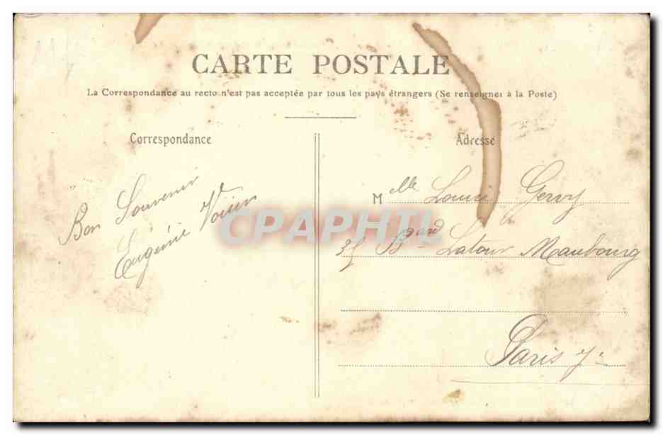 Conchy-les-Pots (Oise) — L'Ancienne Poste - Relais des Anciennes Diligences de Paris à Lille — Reverso